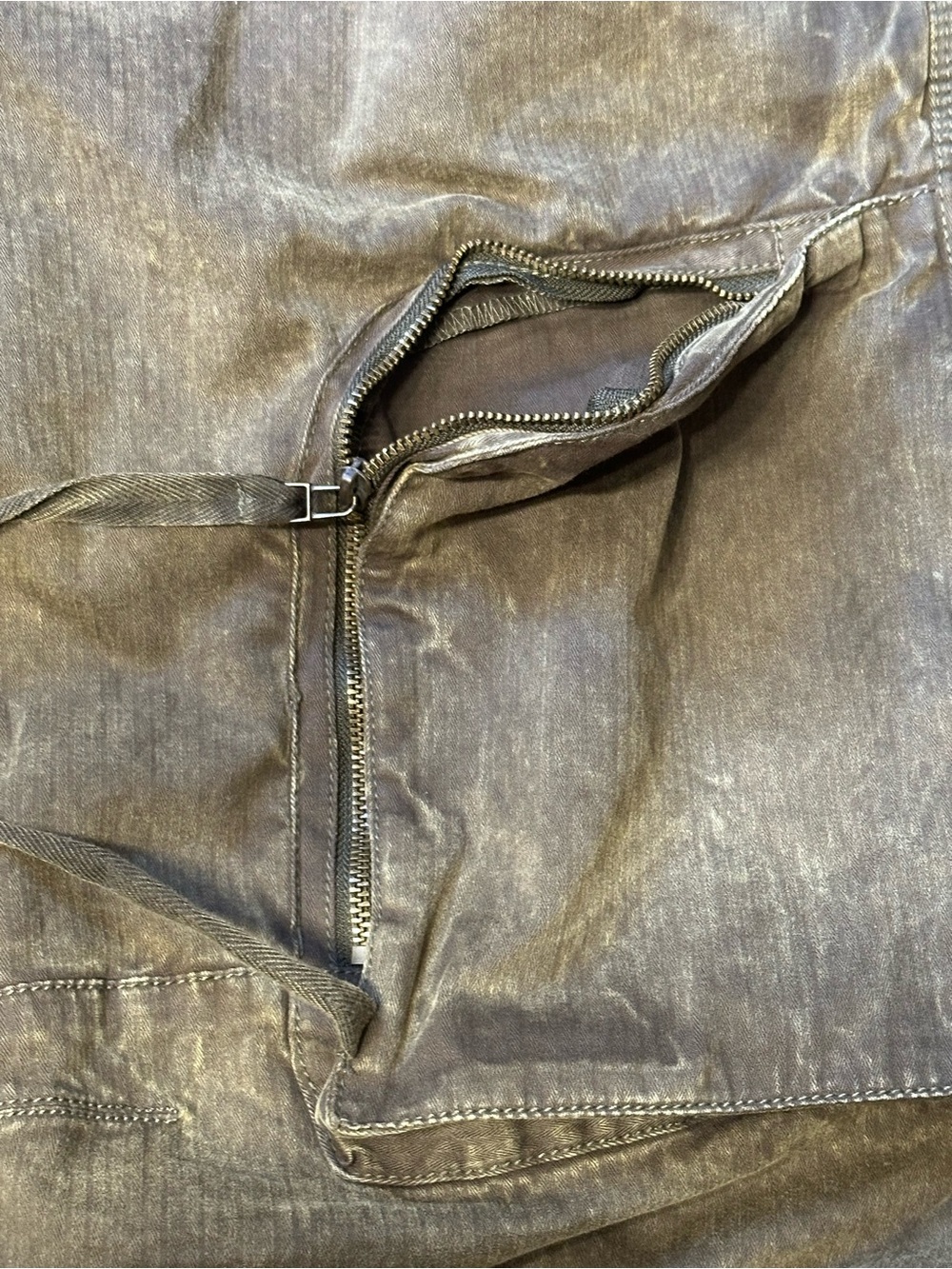 Free People We The Free Can't Compare Slouch Pants Medium Olive Army Green - Picture 6 of 9